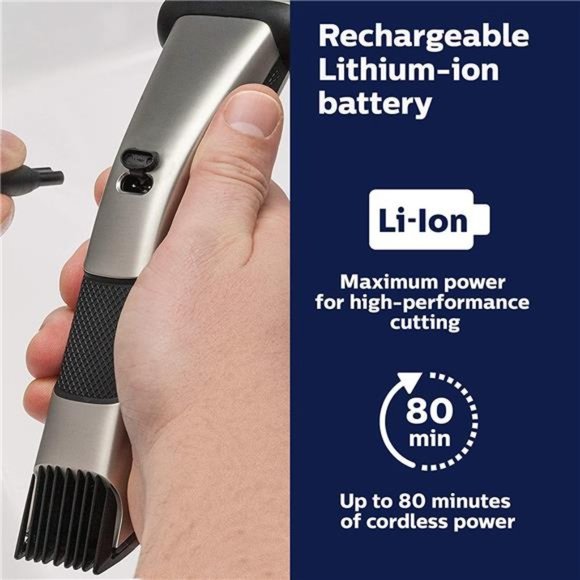 Philips Norelco Bodygroom Series 7000 Showerproof Body Trimmer & Shaver - Picture 5 of 7